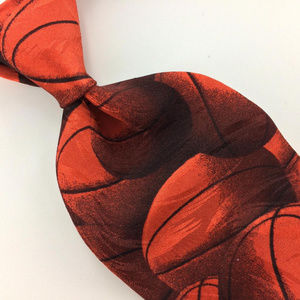JUST BALL BASKETBALLS Novelty Necktie Tie